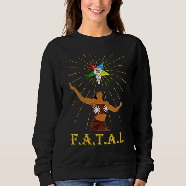 Camiseta Irmã Fatal Com A Luz Estrela Oriental Oes Star (Frente)