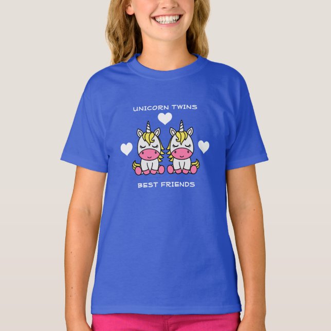 Camiseta Irmã Gêmea Unicorn (Frente)