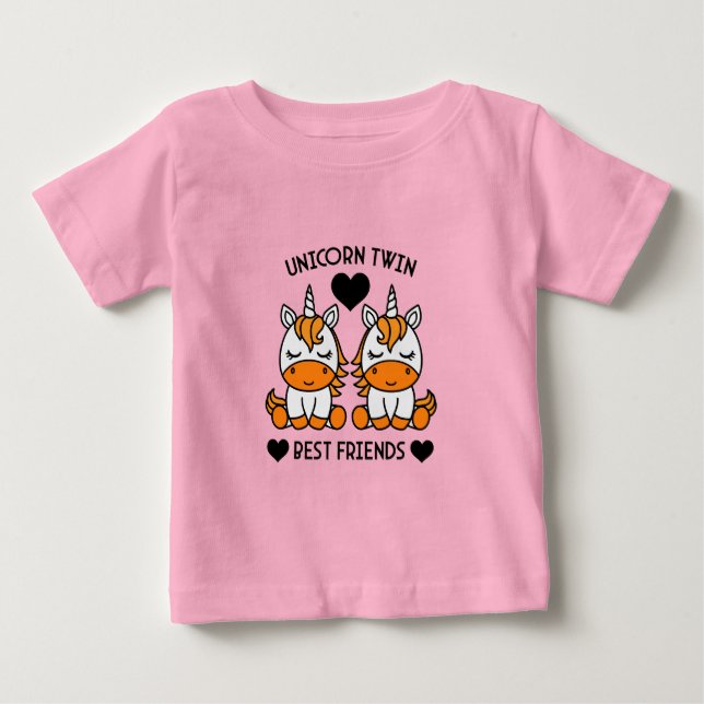 Camiseta Irmã Gêmea Unicórnio (Frente)