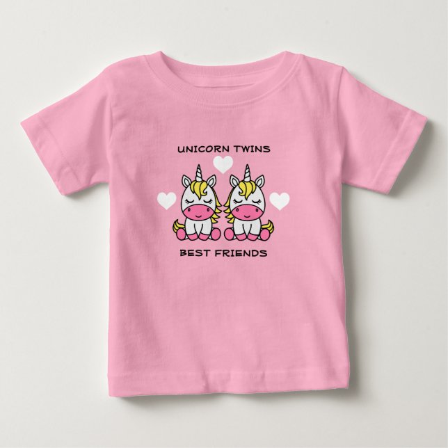 Camiseta Irmã Gêmea Unicórnio (Frente)