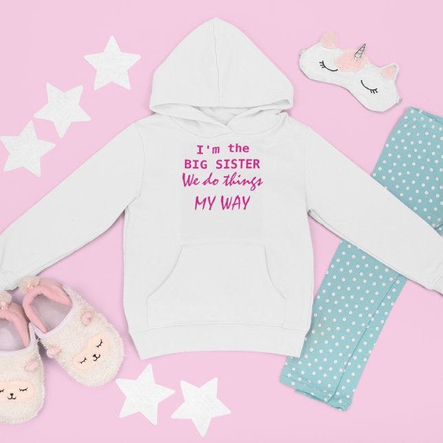 Camiseta Irmã Grande (Criador carregado)