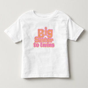 Camiseta Irmã Grande a Gêmeos