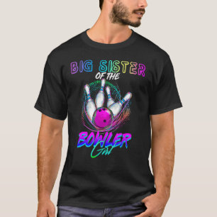 Camiseta Irmã Grande Da Boliche Da Família.