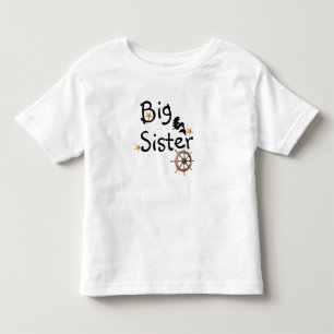 Camiseta Irmã Grande Náutica com Starfish