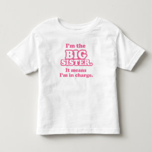 Camiseta Irmã Grande no Comando