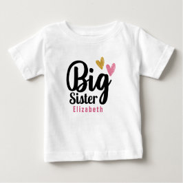 Camiseta Irmã Grande Personalizada