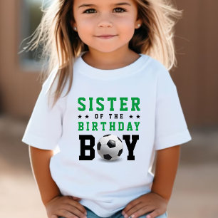 Camiseta Irmã Irmã Irmã Irmã Irmã Irmã de Festa de aniversá