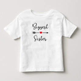 Camiseta Irmã Maior ~ Designs de Irmã