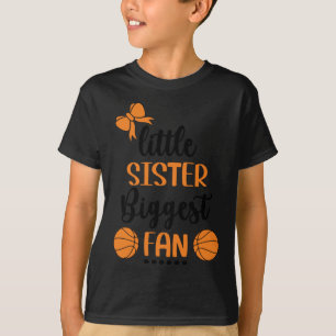 Camiseta Irmã Maior Irmã Fã de Basquete
