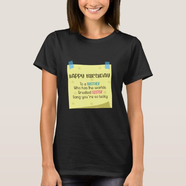 Camiseta Irmã Maior Irmã Irmã (Frente)