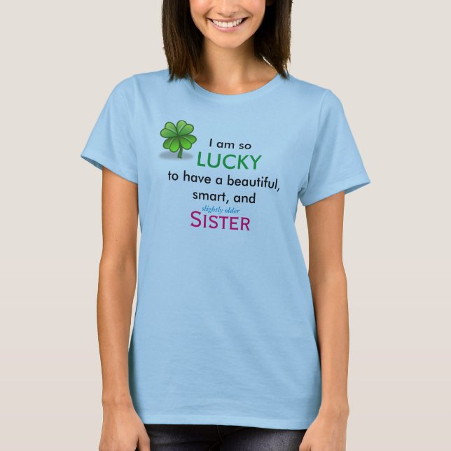 Camiseta Irmã mais nova (Frente)
