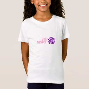 Camiseta Irmã mais nova (os tamanhos do miúdo)