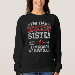 Camiseta Irmã Mais Nova Por Que Temos Regras De Red Plai