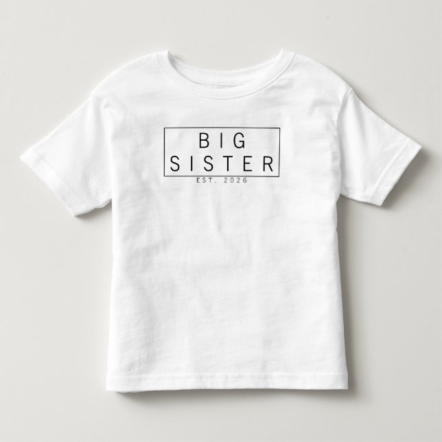Camiseta Irmã Mais Velha (Frente)