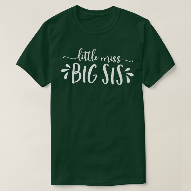 Camiseta irmã mais velha 10 (Frente do Design)