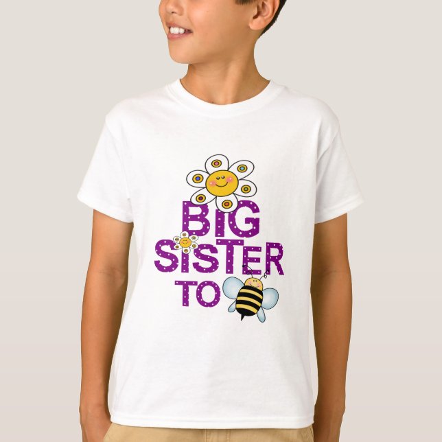 Camiseta Irmã mais velha a ser! (Frente)