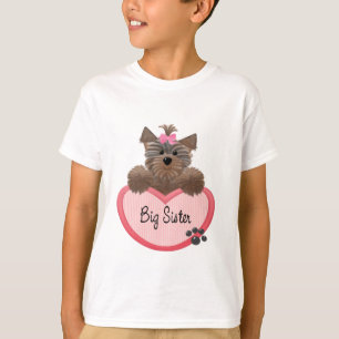 Camiseta Irmã mais velha de Yorkie