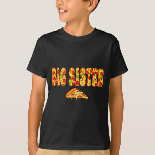 Camiseta Irmã Mais Velha Design de Squad de Aniversário Cor