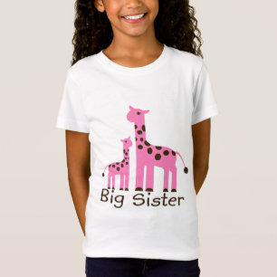 Camiseta Irmã mais velha do girafa