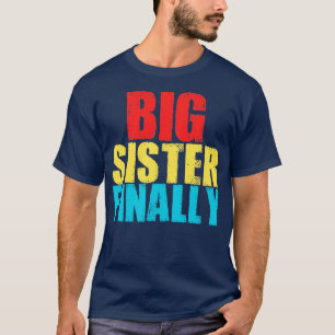 Camiseta irmã mais velha para ser