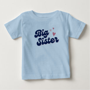 Camiseta irmã mais velha, presente de irmã mais velha, ir