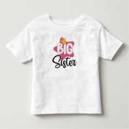 Camiseta Irmã Mais Velha Promovida ao Anúncio de Irmã Mais 