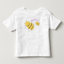 Camiseta Irmã Mais Velha - Tema Abelha