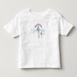 Camiseta Irmã Mais Velha - Tema Libélula