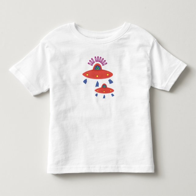 Camiseta Irmã Mais Velha - Tema OVNI (Frente)
