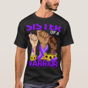 Camiseta Irmã Mão De Um Guerreiro Fibromialgia Sensibilizaç