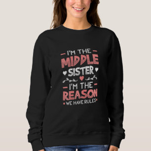 Camiseta Irmã Média Por Que Temos Regras Para Parceiro Irmã