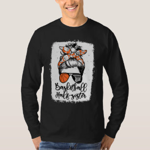 Camiseta Irmã Meia Basquete Leopardo Vintage Desarrumado Co