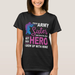 Camiseta Irmã Orgânica Nunca Conhece Heros