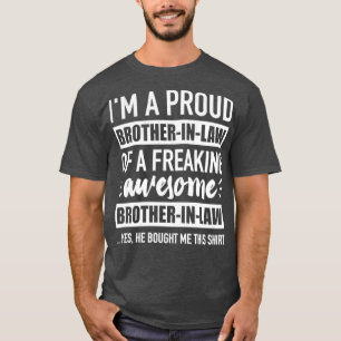Camiseta Irmã orgulhosa da irmandade incrível