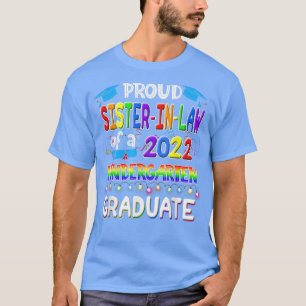 Camiseta Irmã Orgulhosa de uma Classe de Jardim de Infância
