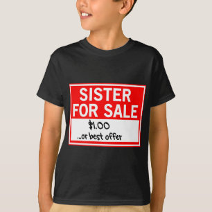 Camiseta Irmã para a venda. $1 ou a melhor oferta