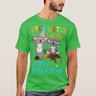 Camiseta Irmã Passeadora Da Família De Aniversários Do Urso