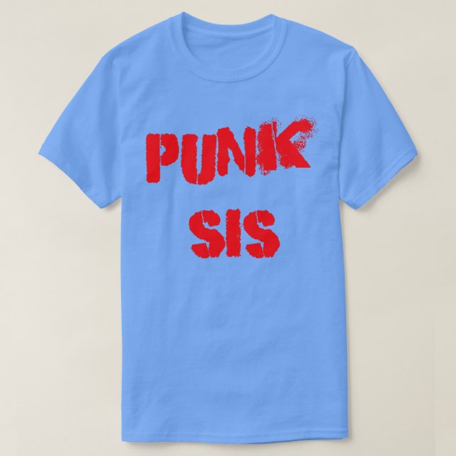 Camiseta Irmã punk (Frente do Design)