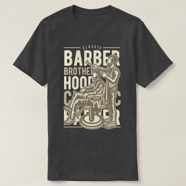 Camiseta Irmandade Barber 19 (Frente do Design)