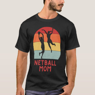 Camiseta Irmandade da Netball Meninas femininas e teamwear 