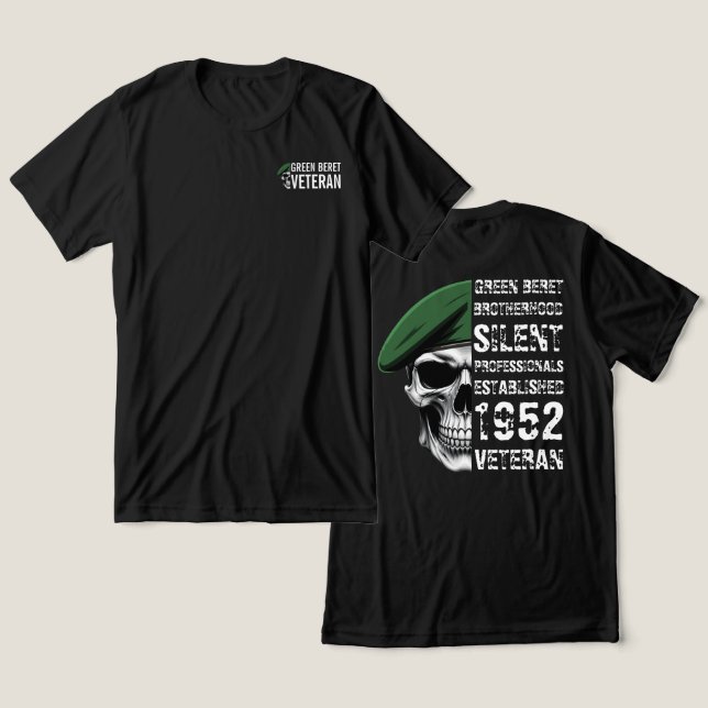 Camiseta Irmandade das Forças Especiais (Design Frente e Verso)