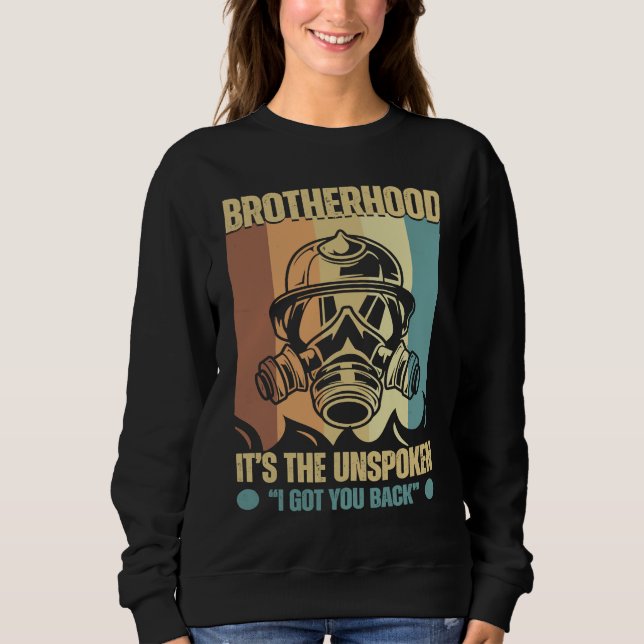 Camiseta Irmandade de Bombeiros Eu estou com você (Frente)