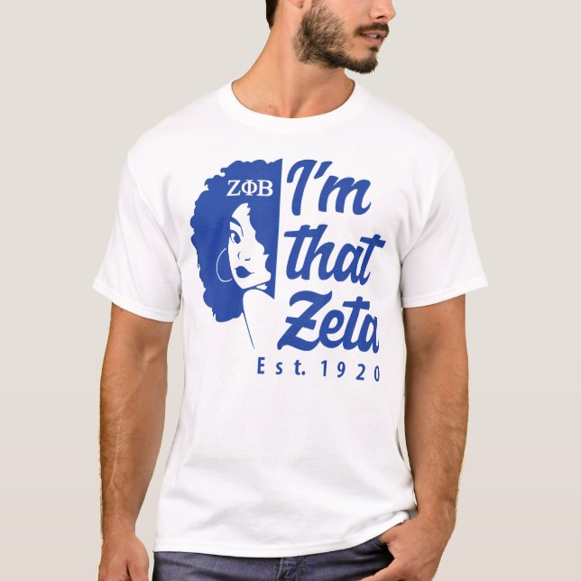 Camiseta Irmandade de Soridade Beta do Zeta Phi (Frente)