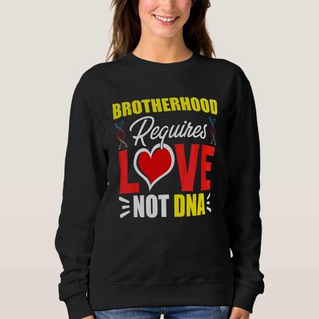 Camiseta Irmandade Requer Amor Não Stepbro Bônus Br (Frente)