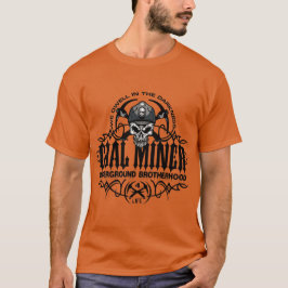 Camiseta Irmandade subterrânea do COAL MINER