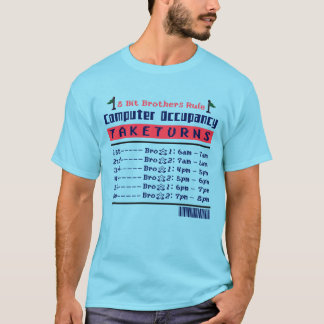 Camiseta Irmandade (ver.2): Regra dos Irmãos de 8 bits