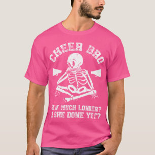 Camiseta Irmão Aplaudidor Irmão Divertido de Cheerleader