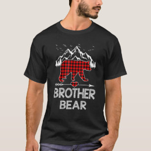 Camiseta Irmão Bear Red Buffalo Xadrez Brother Bear Pajama