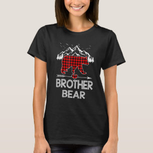 Camiseta Irmão Bear Red Buffalo Xadrez Brother Bear Pajama