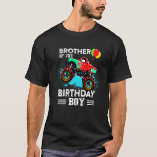 Camiseta Irmão Bonito De Um Monstro Festa De Aniversário De